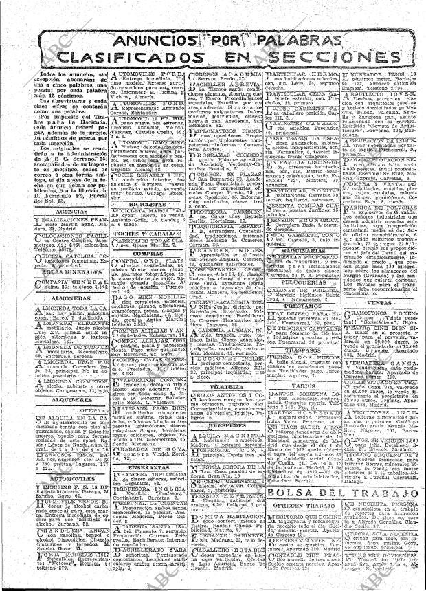 ABC MADRID 03-01-1918 página 20