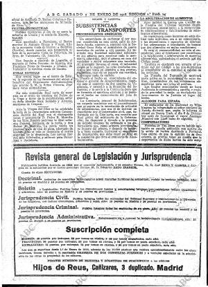 ABC MADRID 05-01-1918 página 14