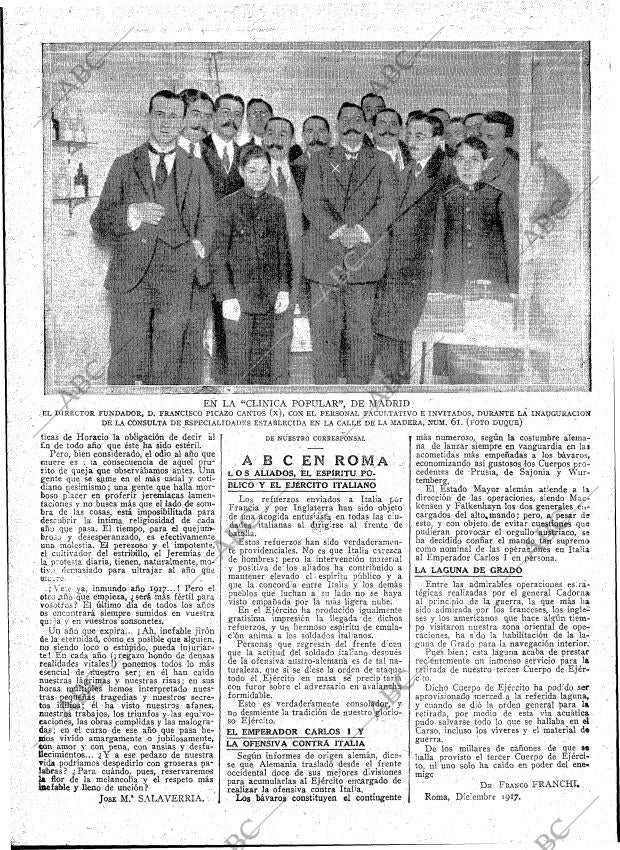 ABC MADRID 05-01-1918 página 4