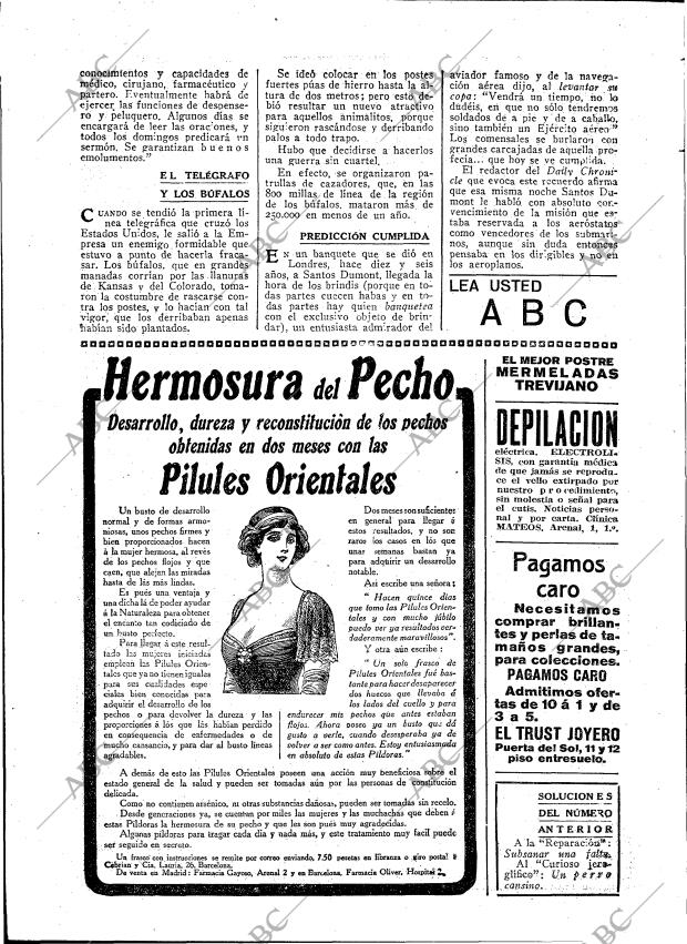 BLANCO Y NEGRO MADRID 06-01-1918 página 36