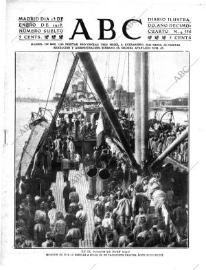 ABC MADRID 13-01-1918