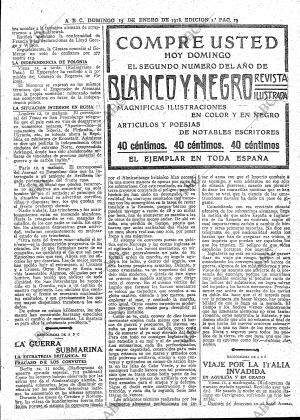 ABC MADRID 13-01-1918 página 19