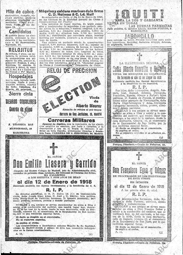 ABC MADRID 13-01-1918 página 24