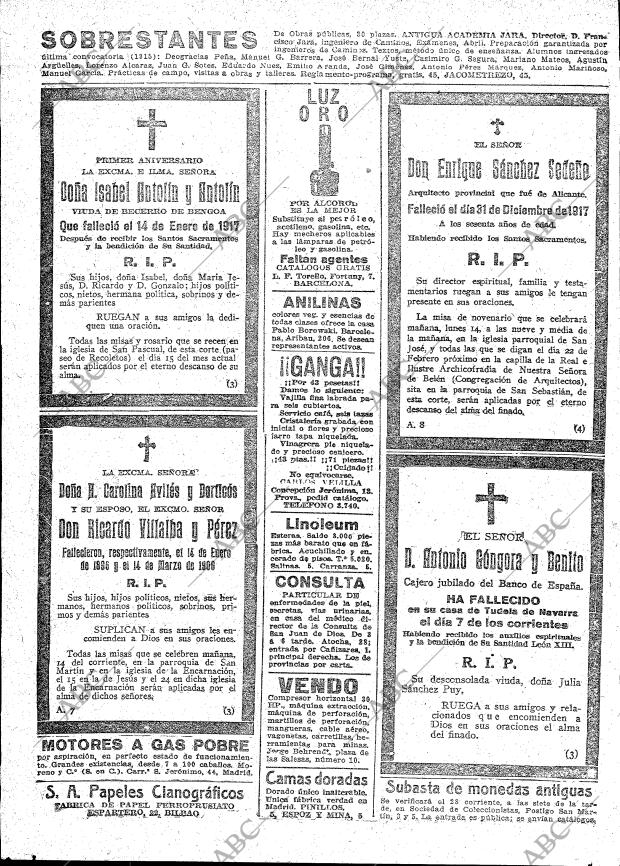 ABC MADRID 13-01-1918 página 26