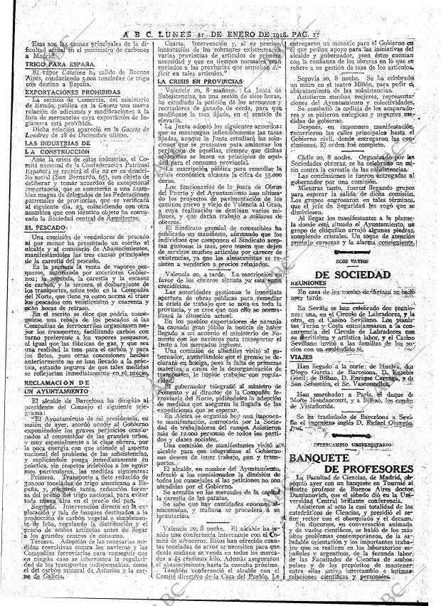 ABC MADRID 21-01-1918 página 11