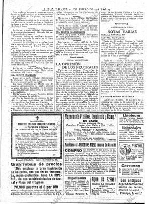 ABC MADRID 21-01-1918 página 19