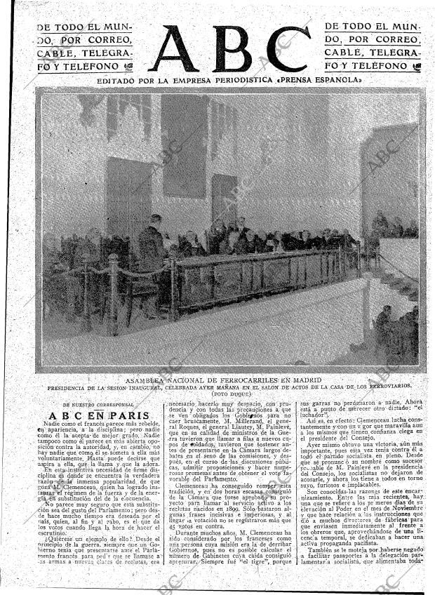 ABC MADRID 21-01-1918 página 3