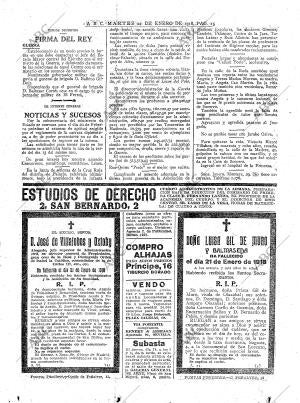 ABC MADRID 22-01-1918 página 15