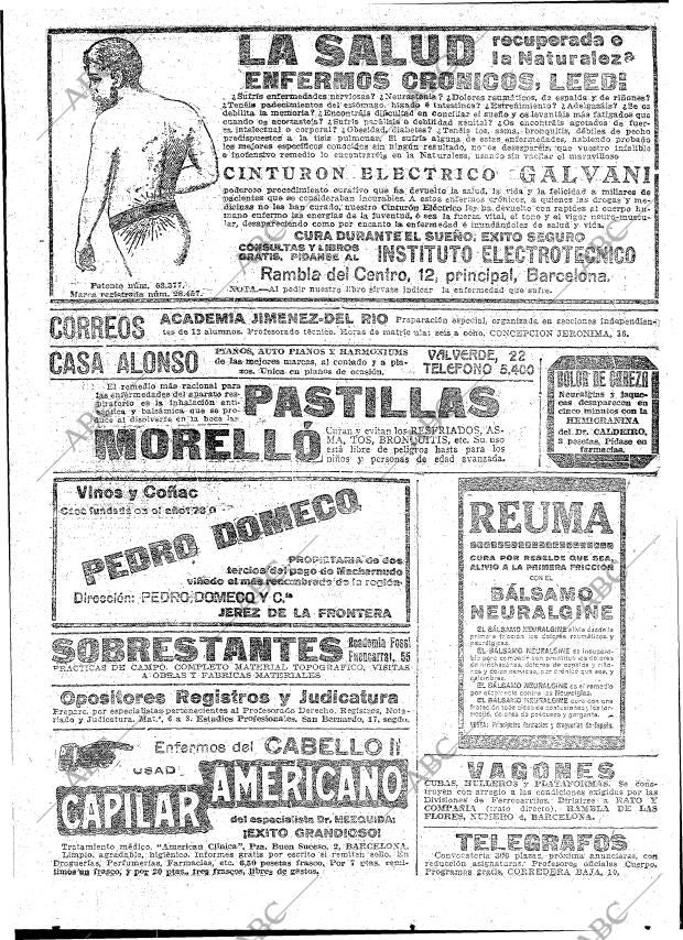 ABC MADRID 26-01-1918 página 22