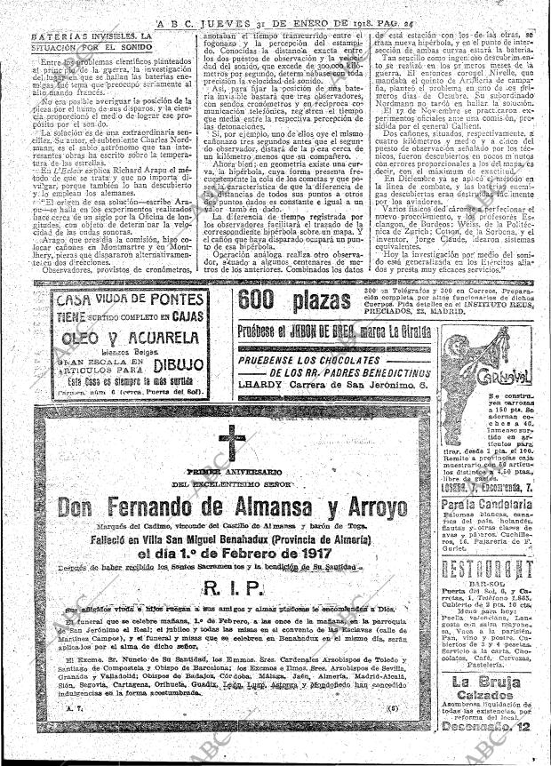 ABC MADRID 31-01-1918 página 24