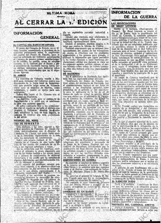 ABC MADRID 02-02-1918 página 19