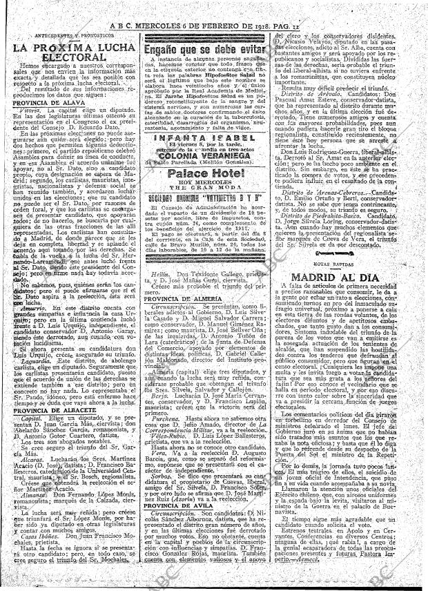 ABC MADRID 06-02-1918 página 11