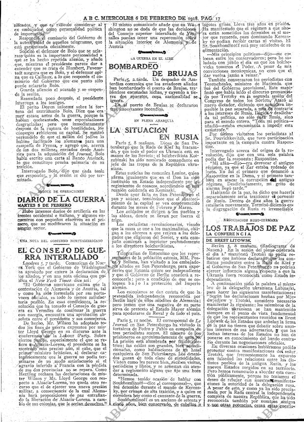 ABC MADRID 06-02-1918 página 17