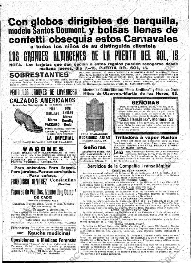 ABC MADRID 06-02-1918 página 2