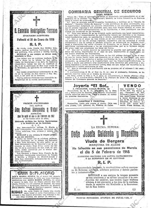 ABC MADRID 07-02-1918 página 26