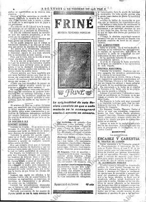 ABC MADRID 11-02-1918 página 8