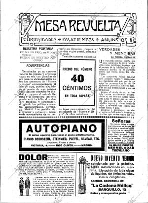 BLANCO Y NEGRO MADRID 24-02-1918 página 3