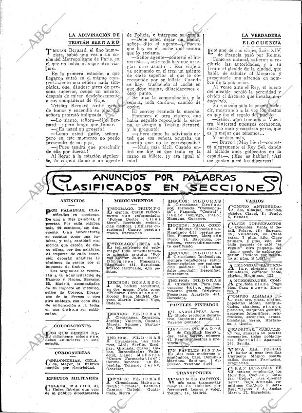 BLANCO Y NEGRO MADRID 24-02-1918 página 38