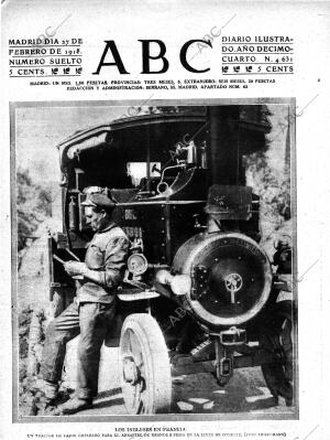 ABC MADRID 27-02-1918 página 1