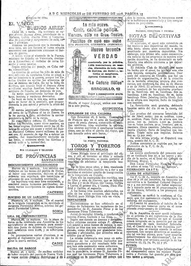 ABC MADRID 27-02-1918 página 15
