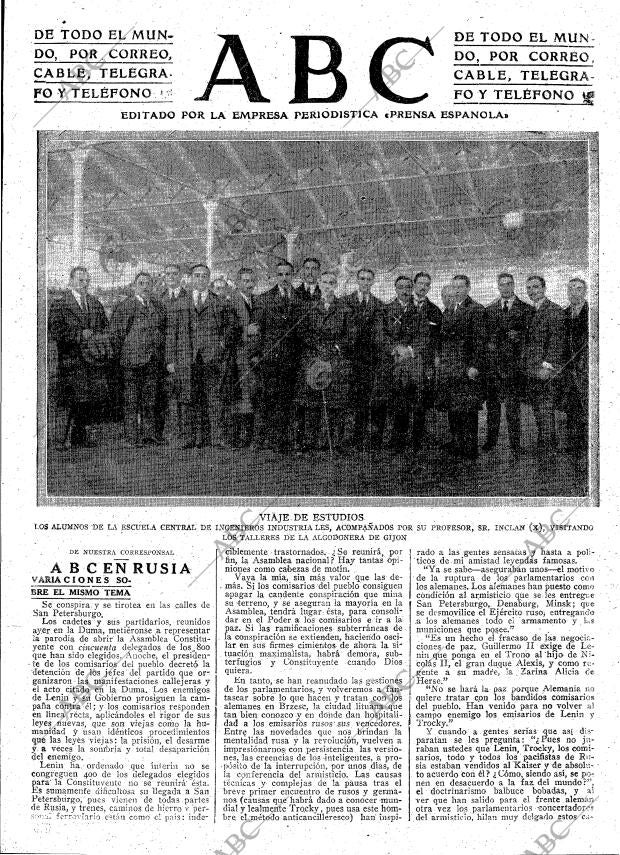 ABC MADRID 27-02-1918 página 3