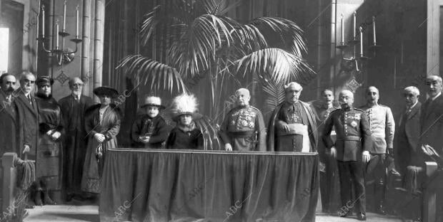 Inauguración oficial de la real asociación del santo Ángel de la Guarda - fecha...