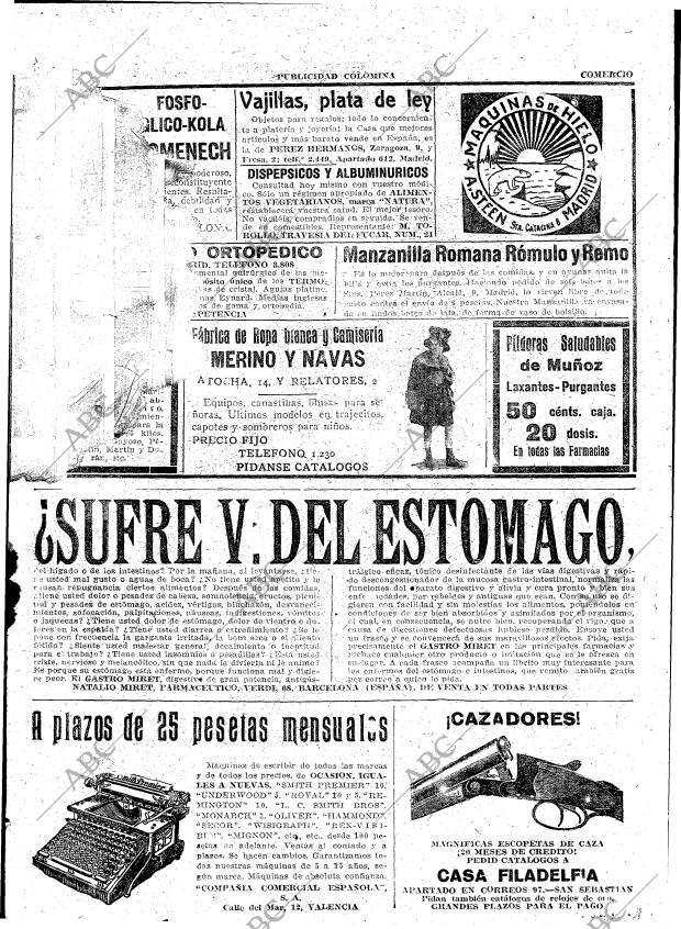 ABC MADRID 01-03-1918 página 2