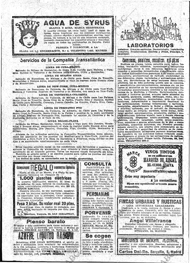 ABC MADRID 01-03-1918 página 26