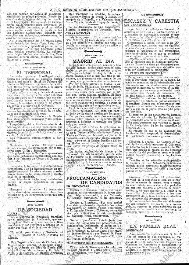 ABC MADRID 02-03-1918 página 11