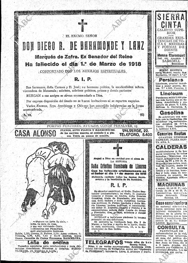 ABC MADRID 02-03-1918 página 26