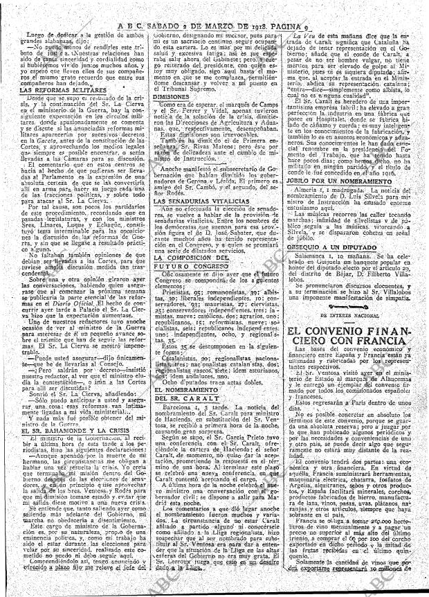 ABC MADRID 02-03-1918 página 9