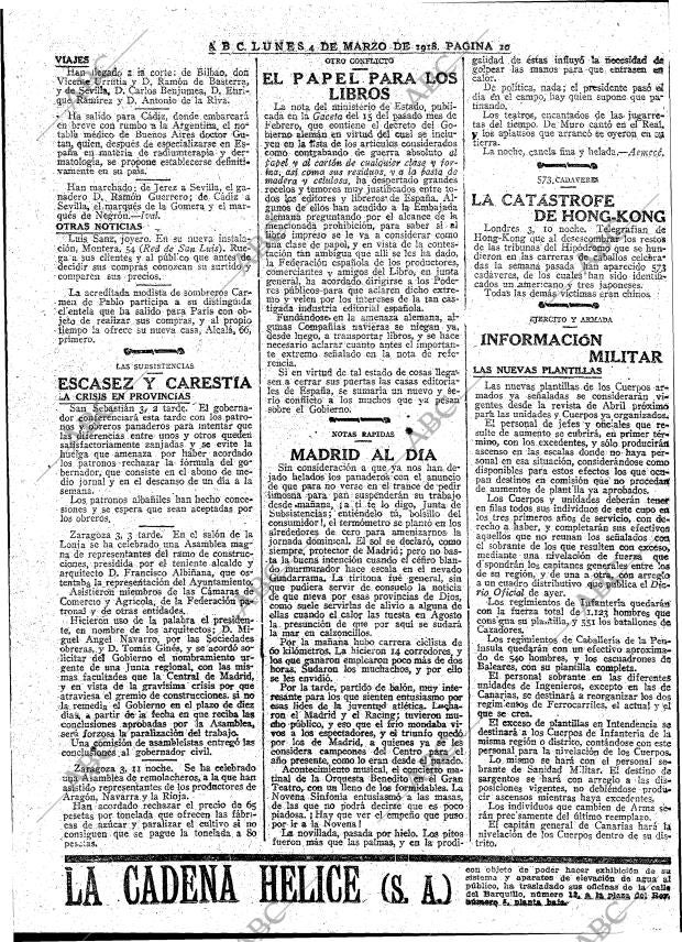 ABC MADRID 04-03-1918 página 10