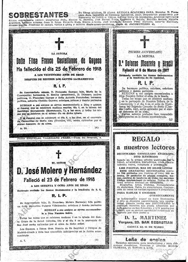 ABC MADRID 04-03-1918 página 21