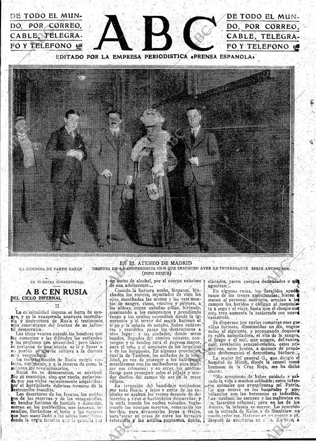 ABC MADRID 04-03-1918 página 3