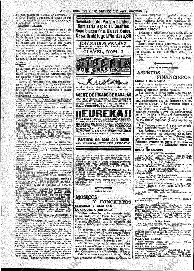 ABC MADRID 05-03-1918 página 14