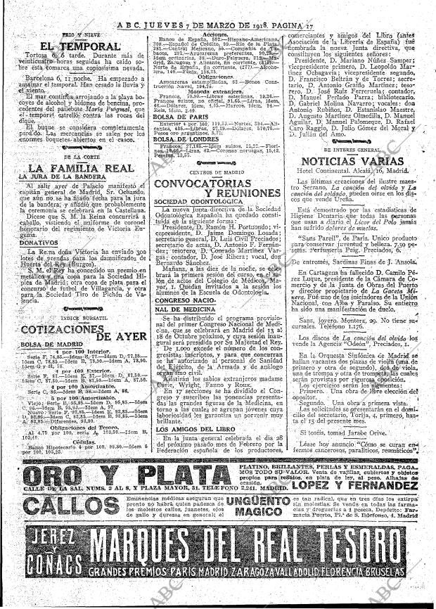 ABC MADRID 07-03-1918 página 17