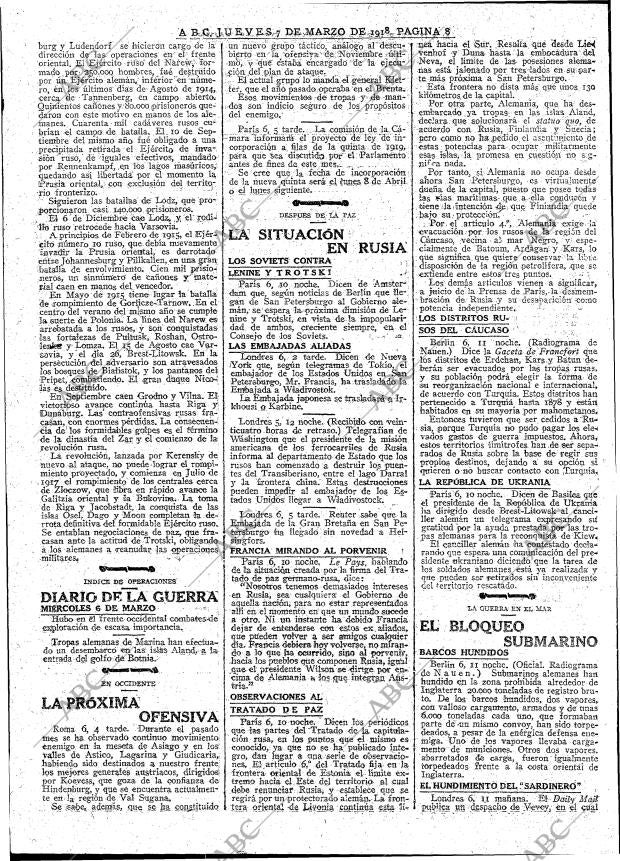 ABC MADRID 07-03-1918 página 8