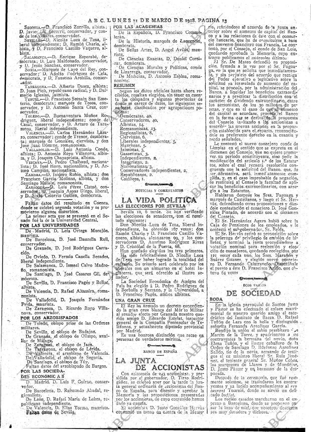 ABC MADRID 11-03-1918 página 13