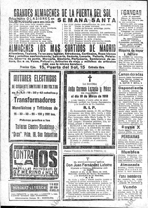 ABC MADRID 11-03-1918 página 26