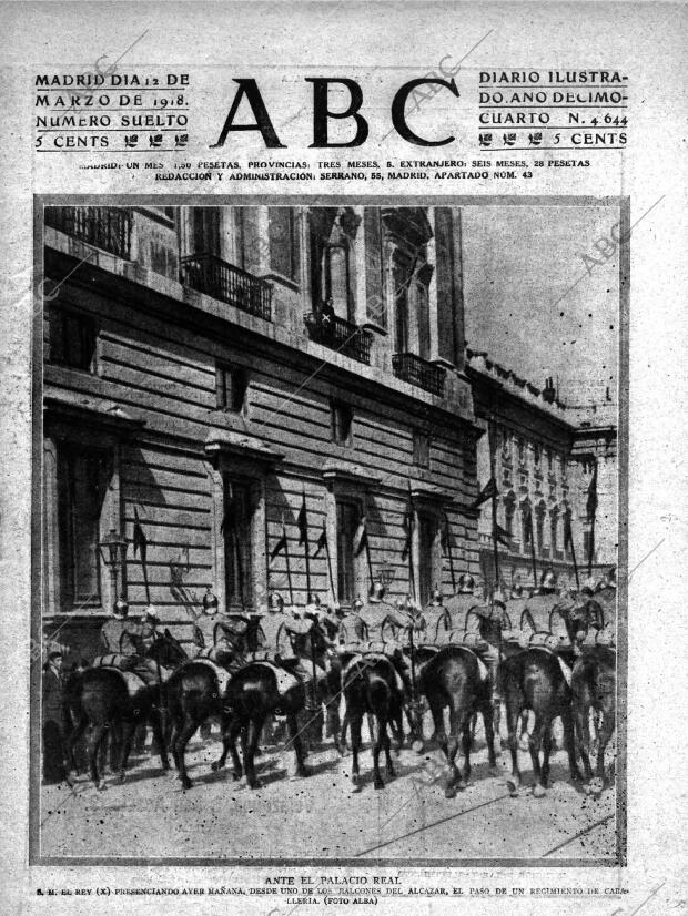 ABC MADRID 12-03-1918 página 1