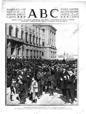 ABC MADRID 23-03-1918 página 1