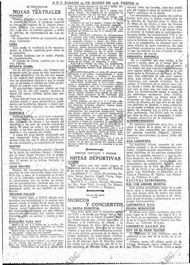 ABC MADRID 23-03-1918 página 17