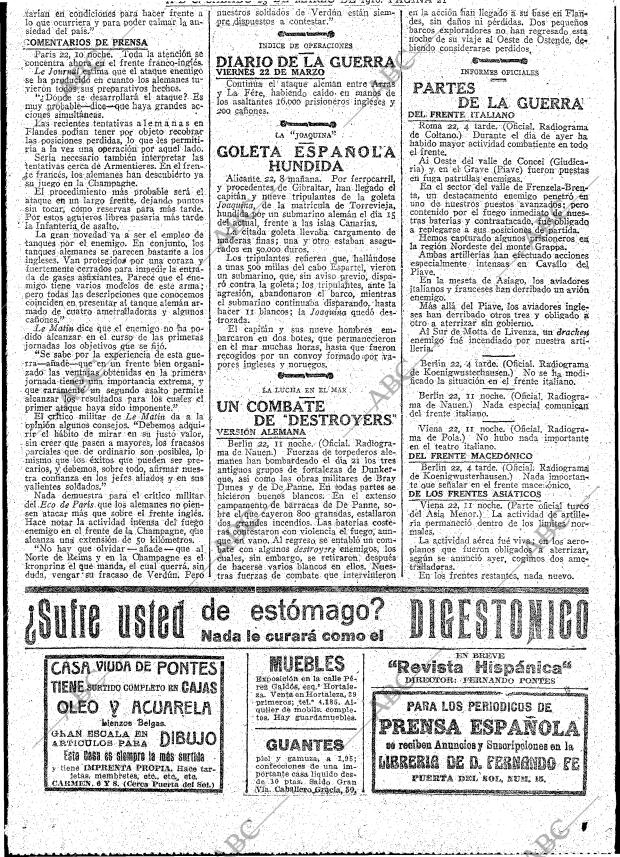 ABC MADRID 23-03-1918 página 21