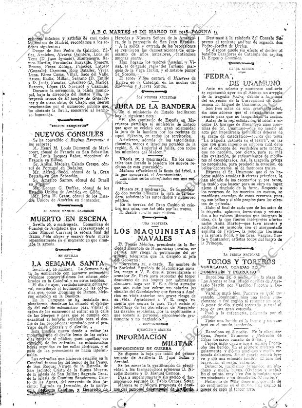 ABC MADRID 26-03-1918 página 18