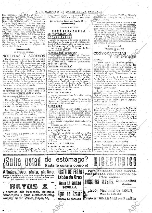 ABC MADRID 26-03-1918 página 21