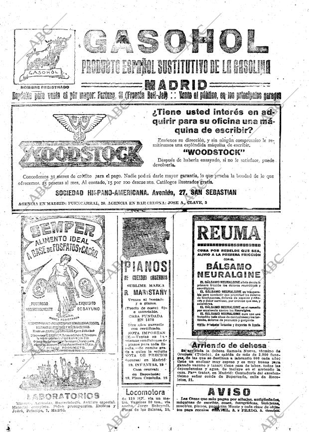 ABC MADRID 26-03-1918 página 25