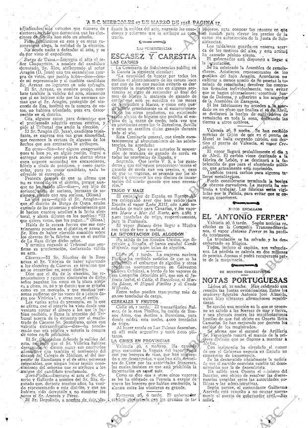 ABC MADRID 27-03-1918 página 17