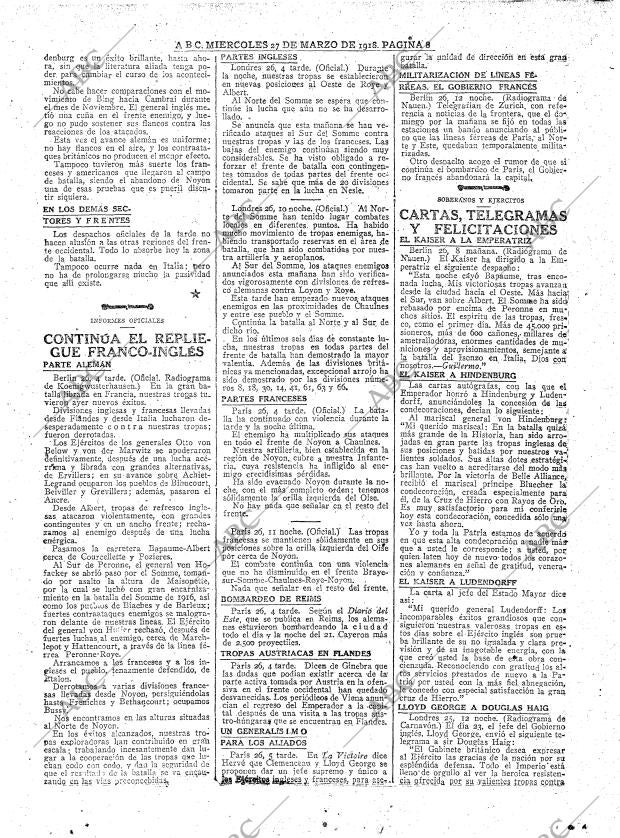 ABC MADRID 27-03-1918 página 8