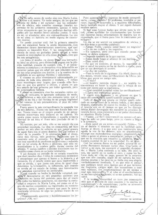 BLANCO Y NEGRO MADRID 31-03-1918 página 14