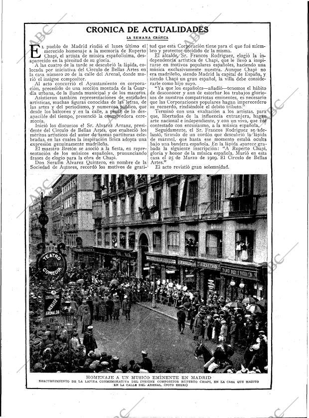 BLANCO Y NEGRO MADRID 31-03-1918 página 15